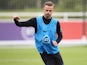 James Maddison during an England training session on September 2, 2019