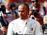 Lewis Hamilton pictured on August 31, 2019
