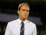 Roberto Mancini pictured in charge of Italy on September 5, 2019