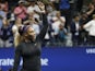 Serena Williams of the United States waves to the crowd after her match against Qiang Wang of China (not pictured) in a quarterfinal match on day nine of the 2019 US Open tennis tournament at USTA Billie Jean King National Tennis Center on September 4, 20