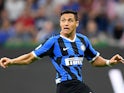 Alexis Sanchez in action for Inter Milan on September 14, 2019