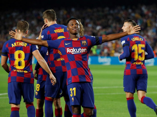 Lenglet urges patience over Fati