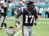 Antonio Brown pictured for New England Patriots on September 15, 2019