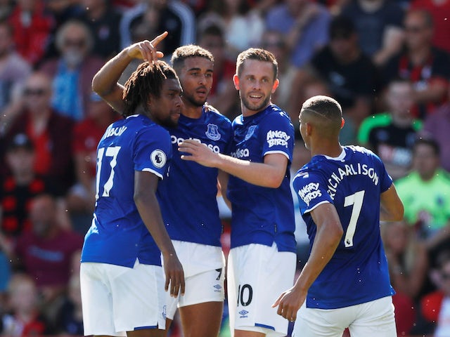 Dominic Calvert-Lewin scores an equaliser for Everton on September 15, 2019