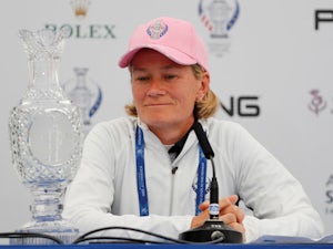 Catriona Matthew bids to add victory on US soil to home success in Solheim Cup