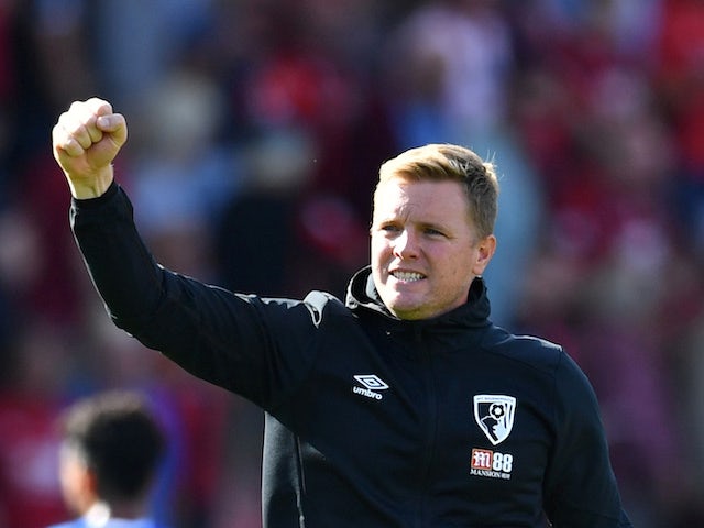 Bournemouth boss Eddie Howe pictured on September 15, 2019