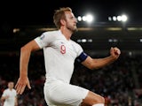 Harry Kane in action for England on September 10, 2019