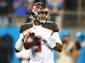 Jameis Winston in action for Tampa Bay Buccaneers on September 12, 2019