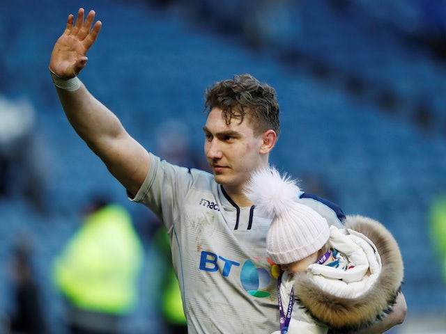 Jamie Ritchie joins up with Scotland squad after recovering from face wound