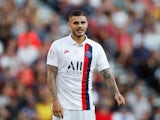 Mauro Icardi in action for PSG on September 14, 2019