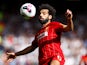 Mohamed Salah in action during the Premier League game between Liverpool and Newcastle United on September 14, 2019