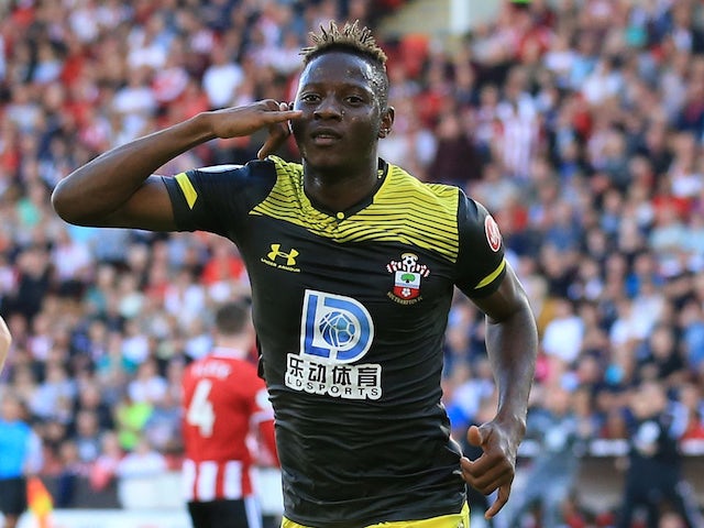 Moussa Djenepo scores for Southampton on September 14, 2019