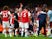 Arsenal's Ainsley Maitland-Niles is shown a red card by referee Jonathan Moss on September 22, 2019