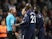 West Ham United's Mark Noble and Angelo Ogbonna protest as teammate Arthur Masuaku is sent off by referee Mike Dean on September 16, 2019