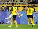 Barcelona's Marc-Andre ter Stegen saves penalty from Borussia Dortmund's Marco Reus on September 17, 2019.