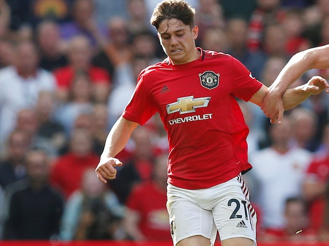 Daniel James missing from Manchester United training