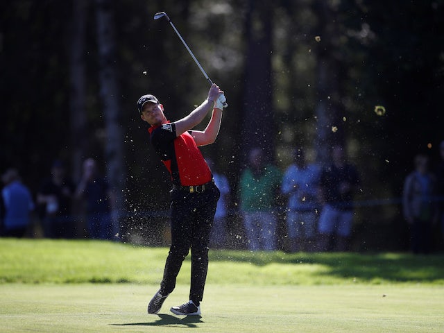 Danny Willett in action at the PGA Championship on September 20, 2019