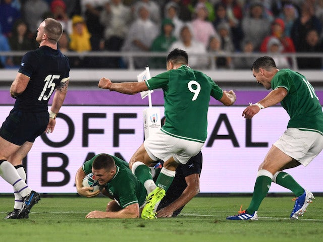 Ireland punish disappointing Scotland in World Cup opener