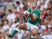 Jordan Larmour in action for Ireland on August 24, 2019