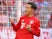 Bayern Munich's Philippe Coutinho celebrates scoring their third goal against Koln on September 21, 2019