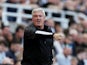 Newcastle United manager Steve Bruce gestures on September 21, 2019