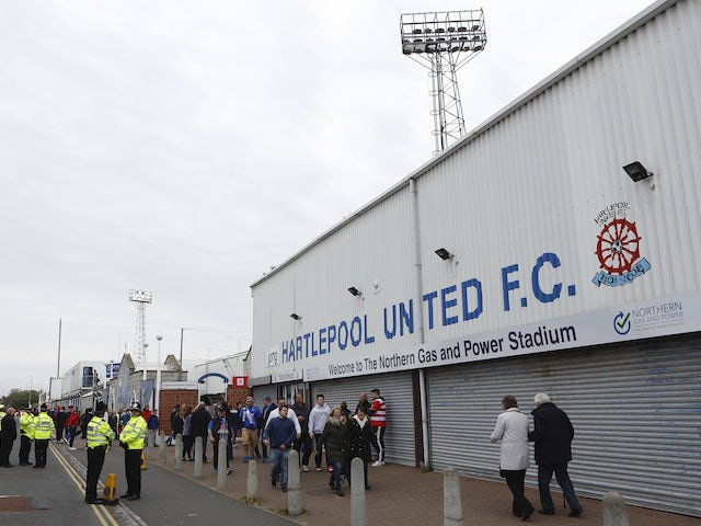 General view of Hartlepool United's Victoria Park
