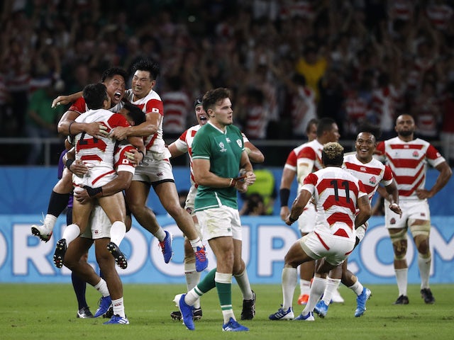 Japan shock Ireland: Five of the greatest upsets in Rugby World Cup history