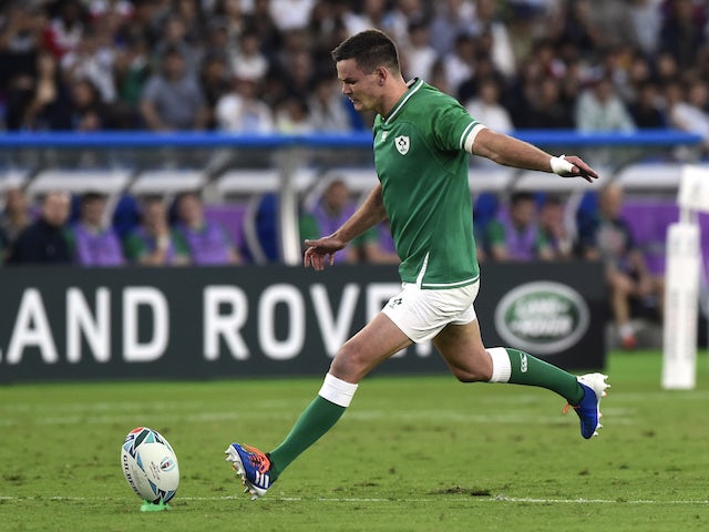 Johnny Sexton a fitness doubt for Ireland's World Cup clash with Japan