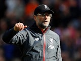 Liverpool manager Jurgen Klopp pictured on September 28, 2019