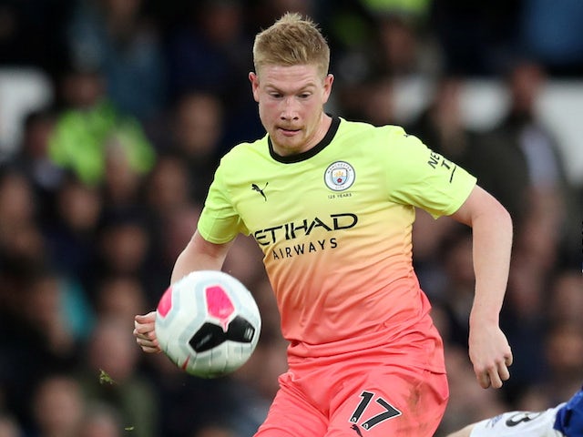 Kevin De Bruyne absent from Manchester City training