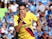 Luis Suarez celebrates scoring for Barcelona on September 28, 2019