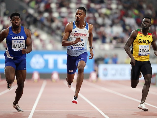 Zharnel Hughes faces tough task against 100m favourite