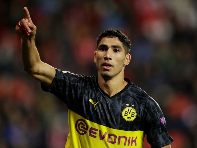Report: Madrid to offer Hakimi in Haaland deal