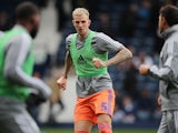 Aden Flint warms up for Cardiff City on October 5, 2019