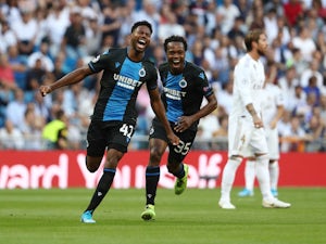 <span class="p2_live">LIVE</span> Champions League matchday two - Real Madrid trail Club Brugge at home