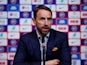 England manager Gareth Southgate during the press conference on October 3, 2019