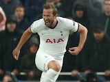 Harry Kane in action for Spurs on October 1, 2019