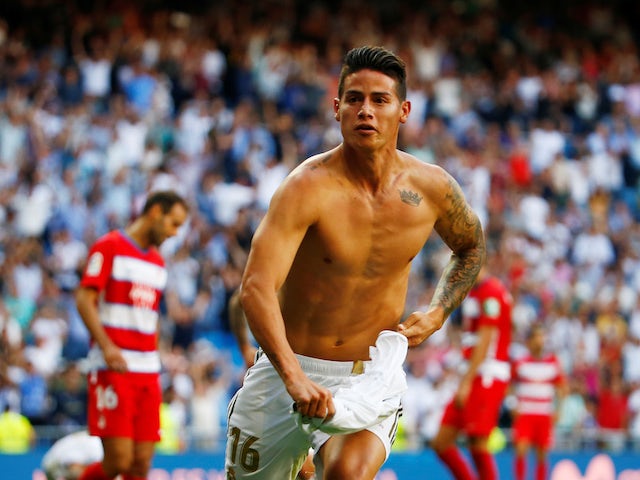 james rodriguez shirtless