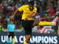 Saidy Janko in action for Young Boys on August 27, 2019