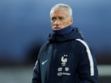 France boss Didier Deschamps pictured on October 10, 2019