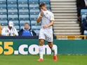 Leeds United's Gaetano Berardi leaves the pitch after being sent off on October 5, 2019