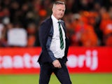 Northern Ireland manager Michael O'Neill on October 10, 2019