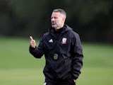 Wales boss Ryan Giggs on October 9, 2019