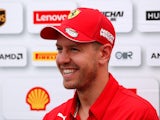 Sebastian Vettel on October 10, 2019