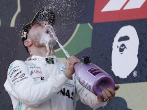 Valtteri Bottas wins in Japan as Mercedes clinch title