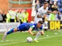Ben White in action for Leeds United against Wigan Athletic in the Championship on August 17, 2019
