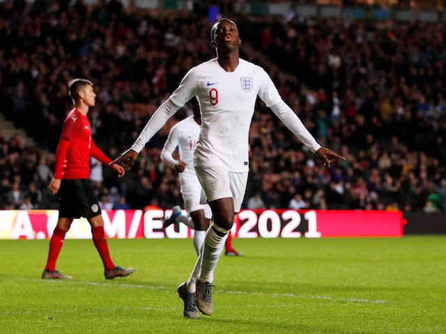Eddie Nketiah hoping England hat-trick will lead to Leeds starting spot