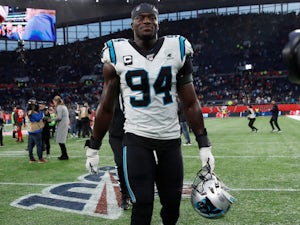Efe Obada in tears after emotional return to London with Panthers