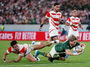 South African strength sends valiant hosts Japan out of World Cup