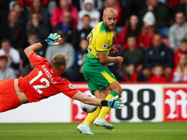 Norwich hold Bournemouth to goalless draw for first away point